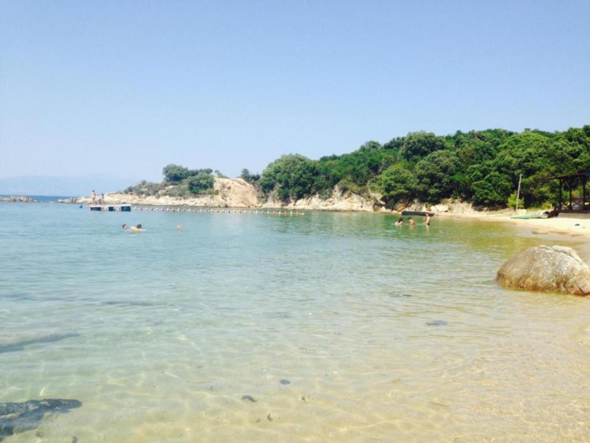 Ammolithos Beach Stavros  Buitenkant foto
